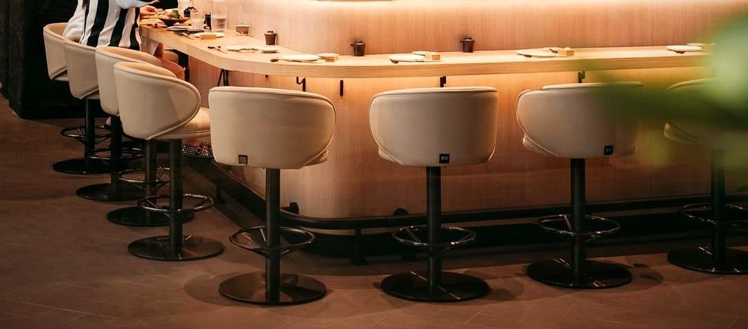 Glowing sushi counter (inspiration)